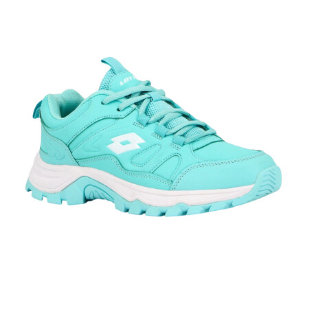 Championes Lotto Mujer Hockey Turquoise & White
