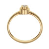 Anillo de oro amarillo 18k con brillante N8903 Anillo de oro amarillo 18k con brillante N8903