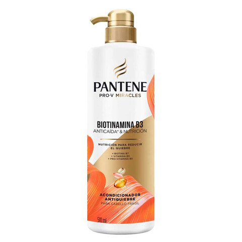 Acondicionador Pantene Biotinamina B3 anticaída 510ml Acondicionador Pantene Biotinamina B3 anticaída 510ml