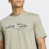 Remera Adidas Camo Linear Gris