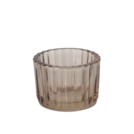 CANDELABRO 2051546 VIDRIO NATURAL-BEIGE BEIGE