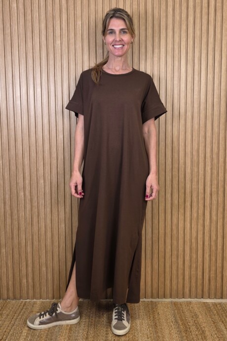 Vestido Agapanto Chocolate