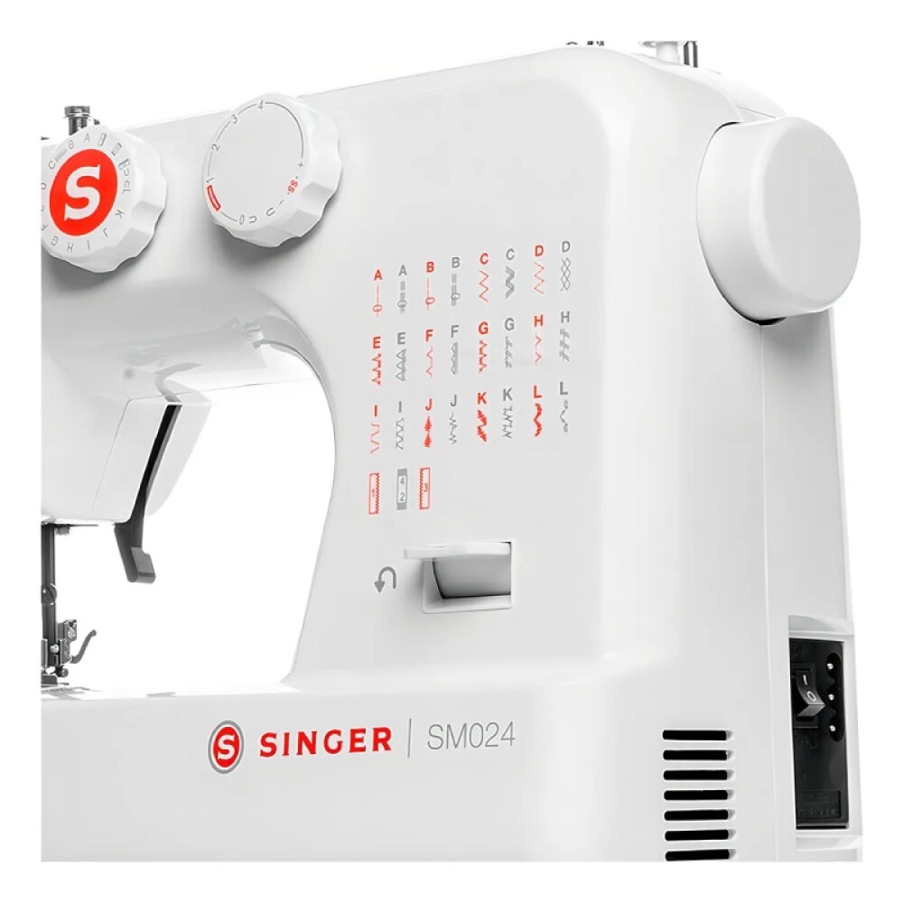 MAQUINA DE COSER 24 OP blanco