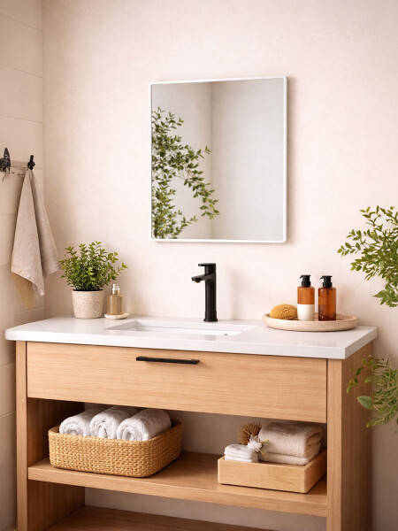 ESPEJO PARA BAÑO BLANCO