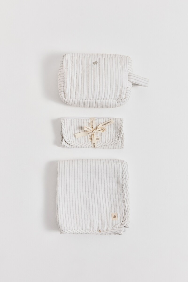 NECESSAIRE STRIPES Estampado