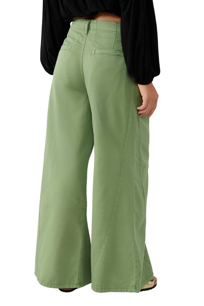 LIGHT AS SPRING TROUSER Verde
