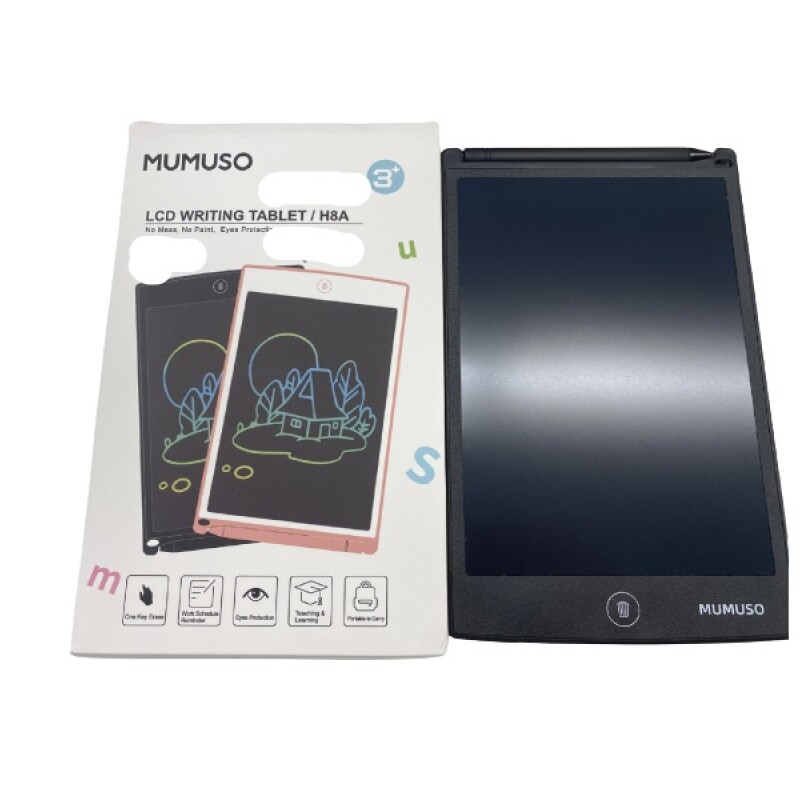 TABLETA DE ESCRITURA LCD PARA NIÑOS (H8A/NEGRO) TABLETA DE ESCRITURA LCD PARA NIÑOS (H8A/NEGRO)