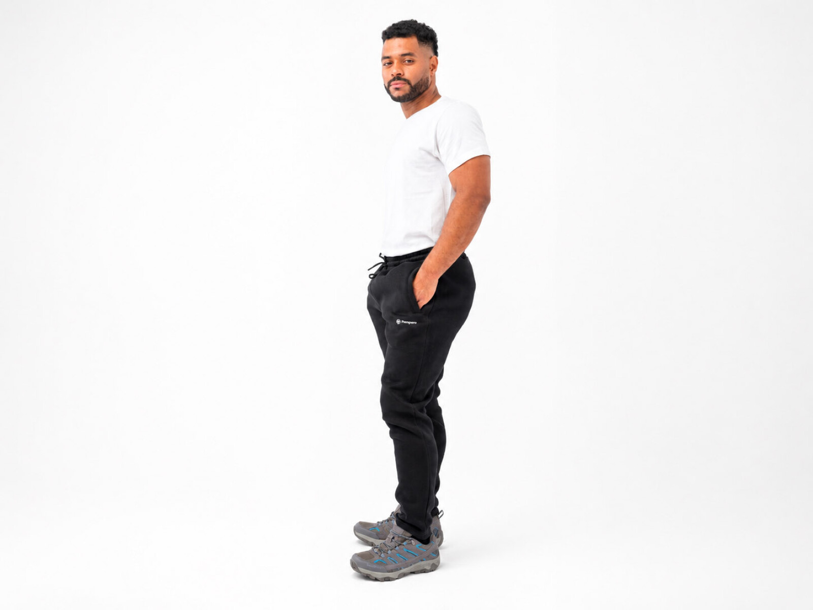 JOGGING FELPA - Negro 