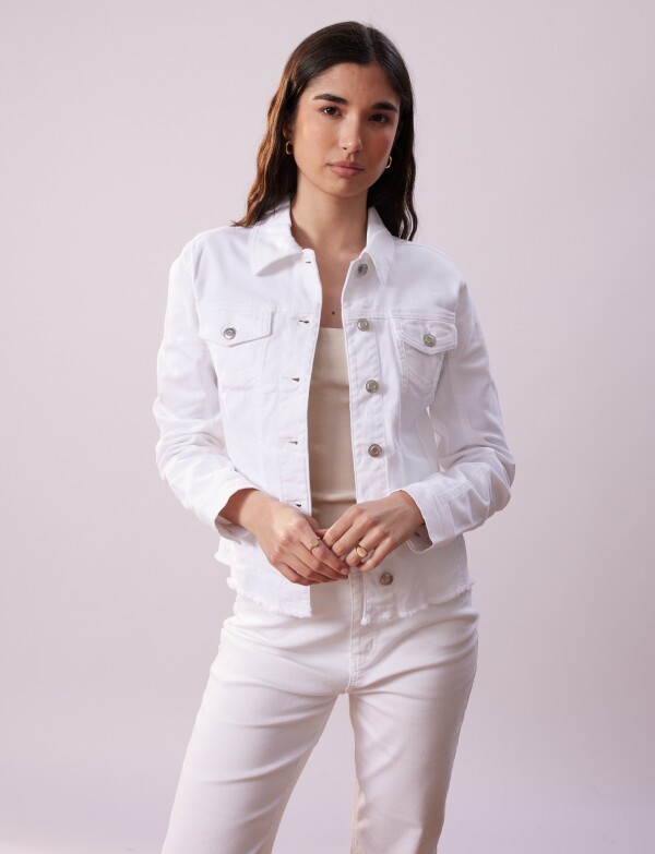 Camperita Jean Flecos BLANCO