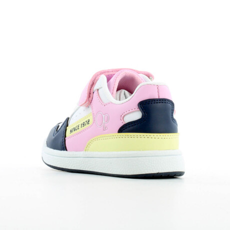 Calzado Urbano Ocean Pacific Kids Badul Escolar N1 Azul-Rosa
