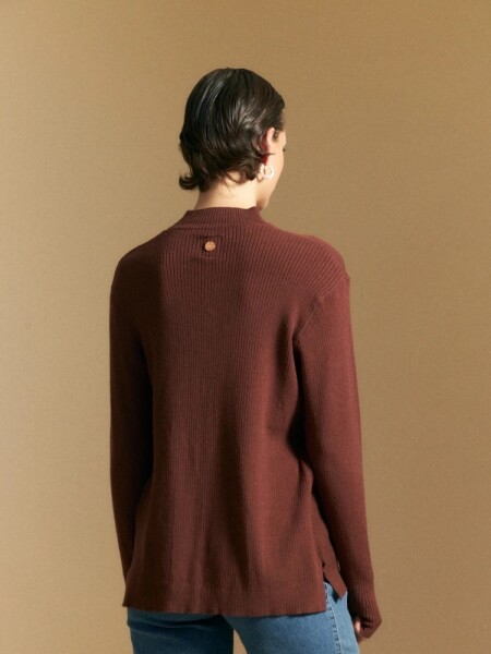 POLERA ALLIE PIURA MARRON