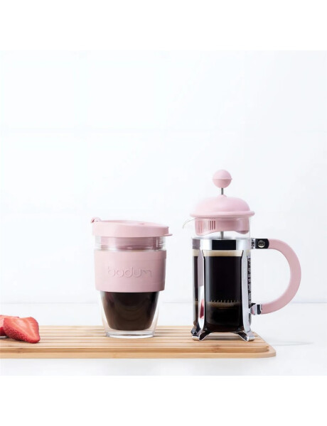 CAFETERA 350ML 3 TAZAS ROSA/CROMO CAFFETIERA BODUM CAFETERA 350ML 3 TAZAS ROSA/CROMO CAFFETIERA BODUM