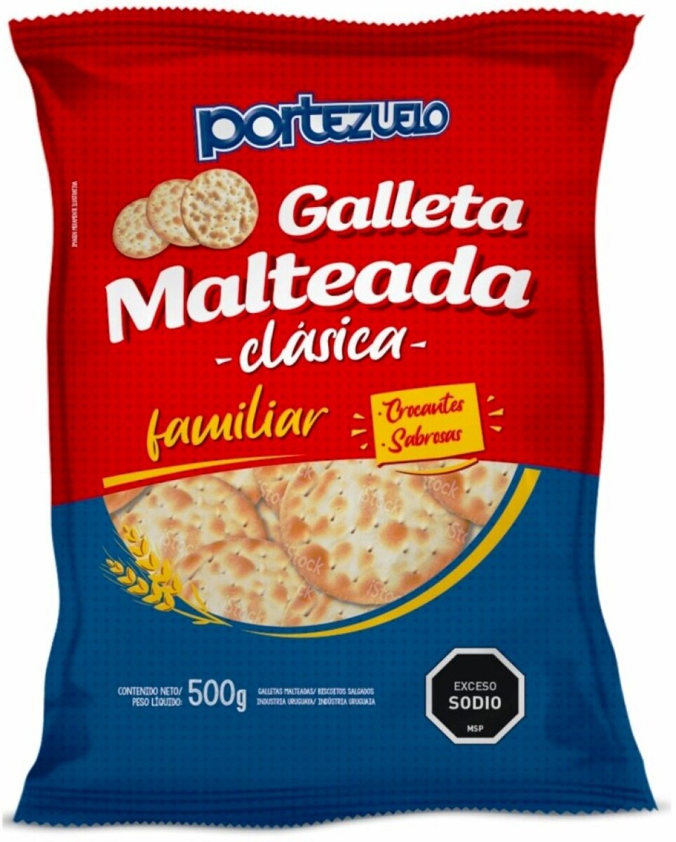 GALLETA PORTEZUELO 500G MALTEADA 
