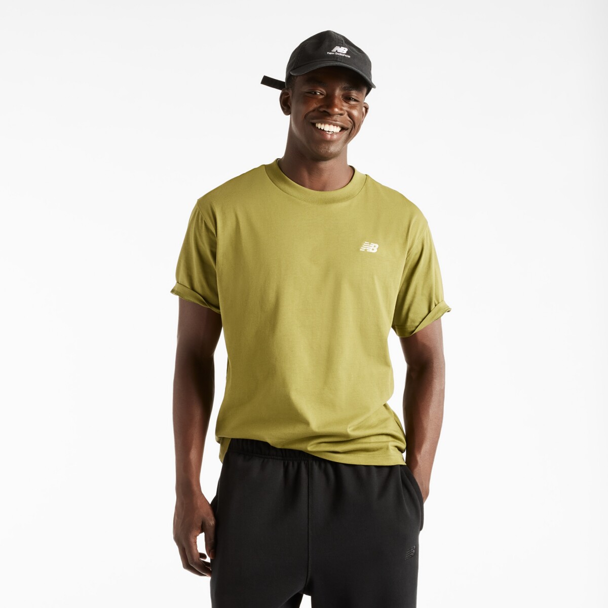Remera New Balance de Hombre - Sport Essentials - MT41509GEE - GREEN 