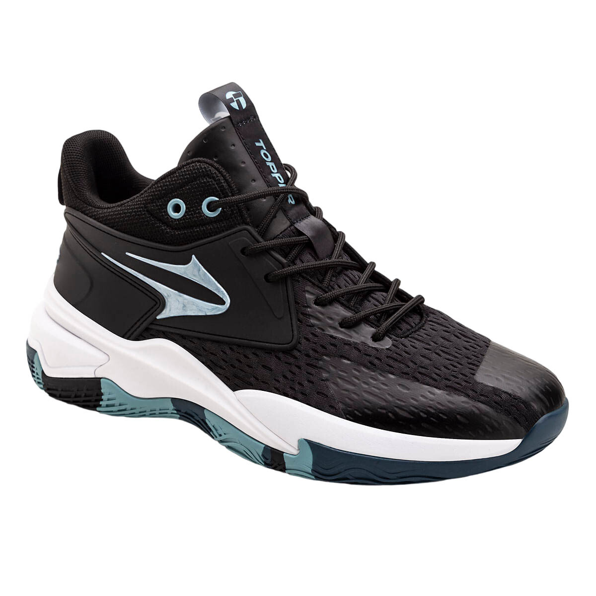 Calzado Topper Champión Deportivo Bota Basket Adulto - Negro 