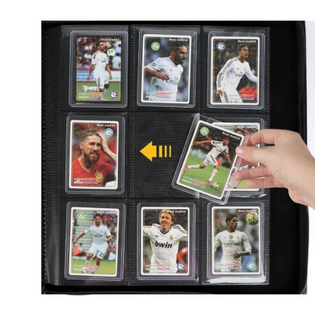 Carpeta 9 Pocket Toploader Binder Black Carpeta 9 Pocket Toploader Binder Black