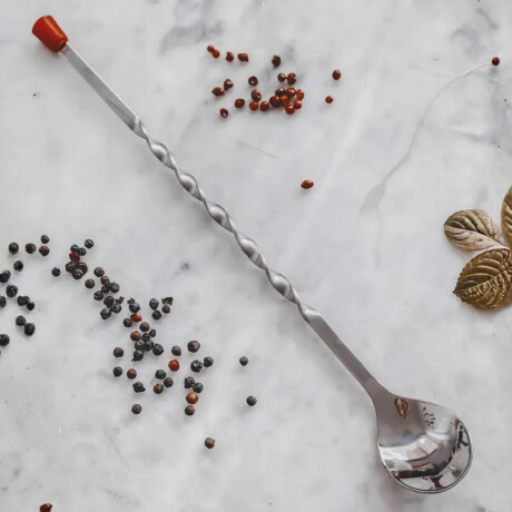 Cuchara Cocktail 28.5 cm Acero Inoxidable Cuchara Cocktail 28.5 cm Acero Inoxidable