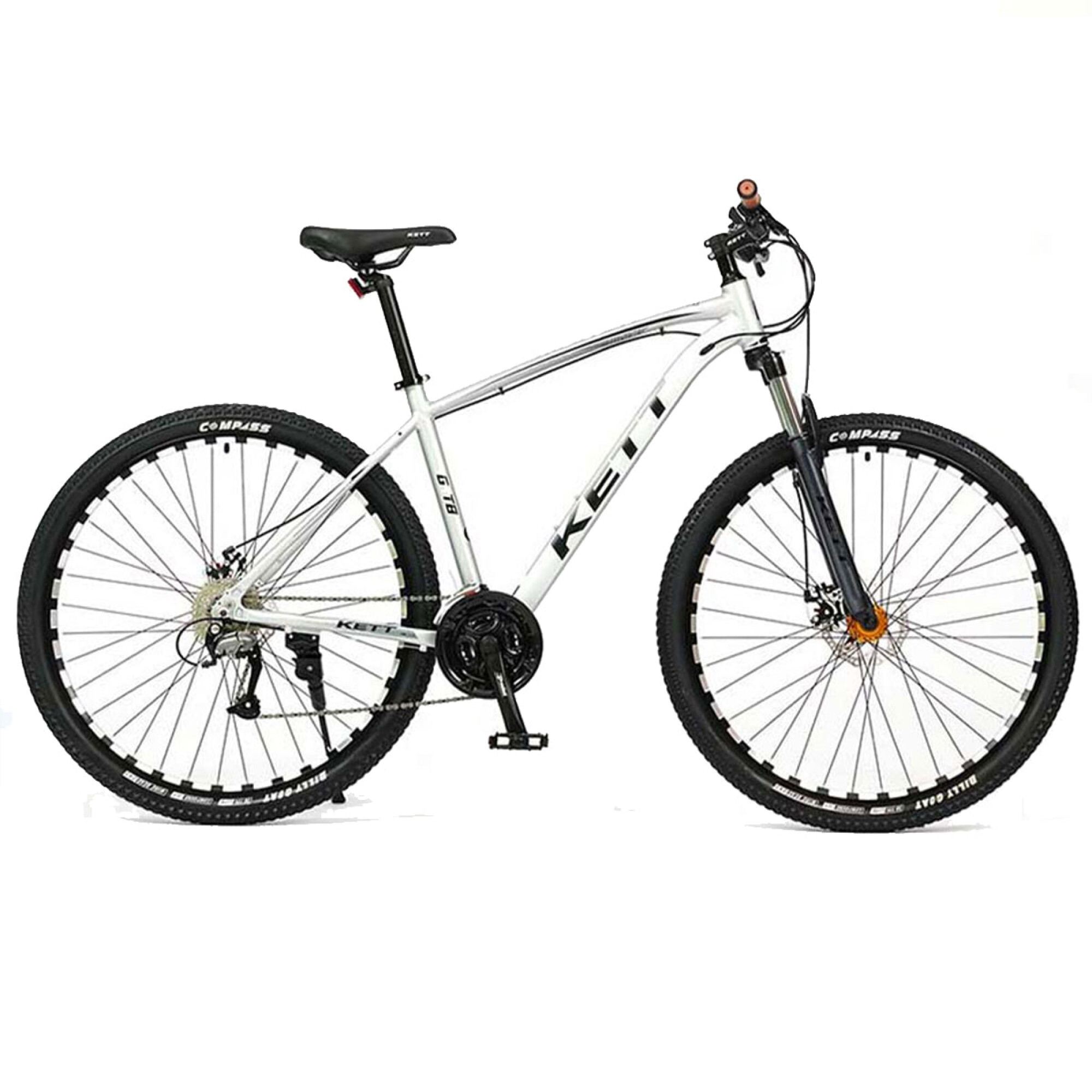 Bicicleta Monta a Rod 27.5 Freno Disco 27 Cambios Gris
