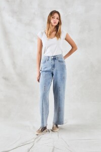 Remera Algodón Elastano Gris Melange