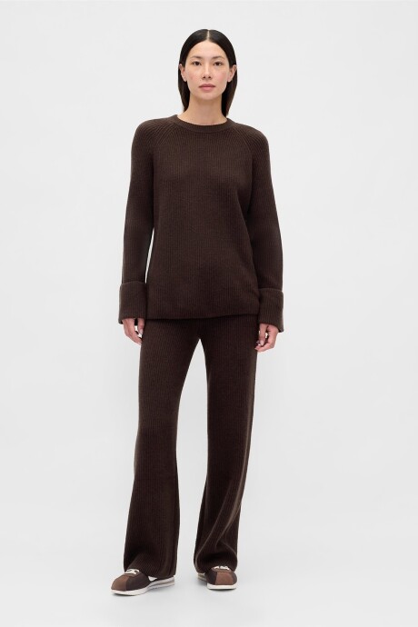 Buzo Cashsoft Mujer Terra Brown Hthr