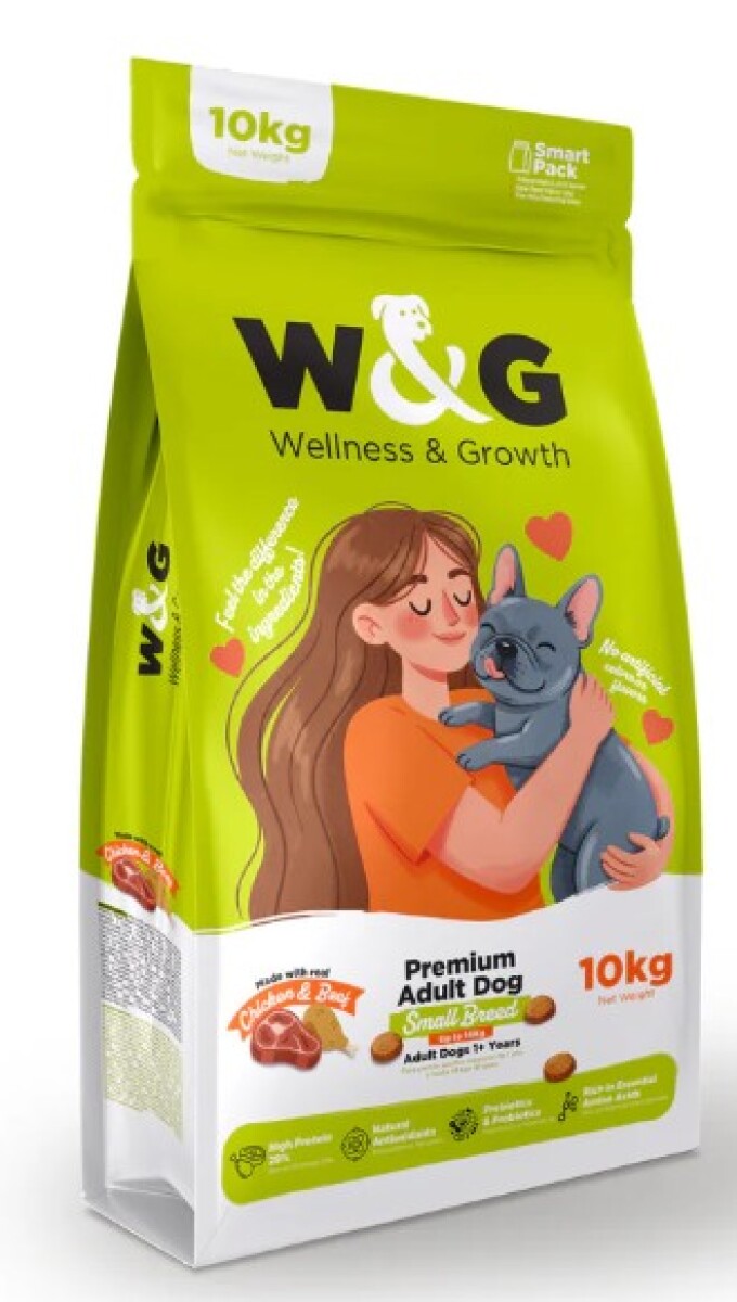 W&G PREMIUM ADT DOG SMALL BREED 10 KG 