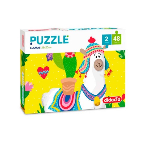 Puzzle Llama Perú Didacta 48 piezas x2 001