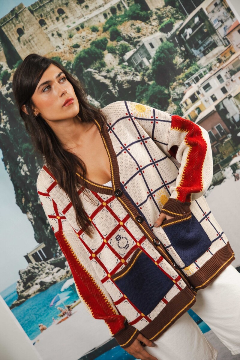 Cardigan SOL Crudo PRE ORDEN