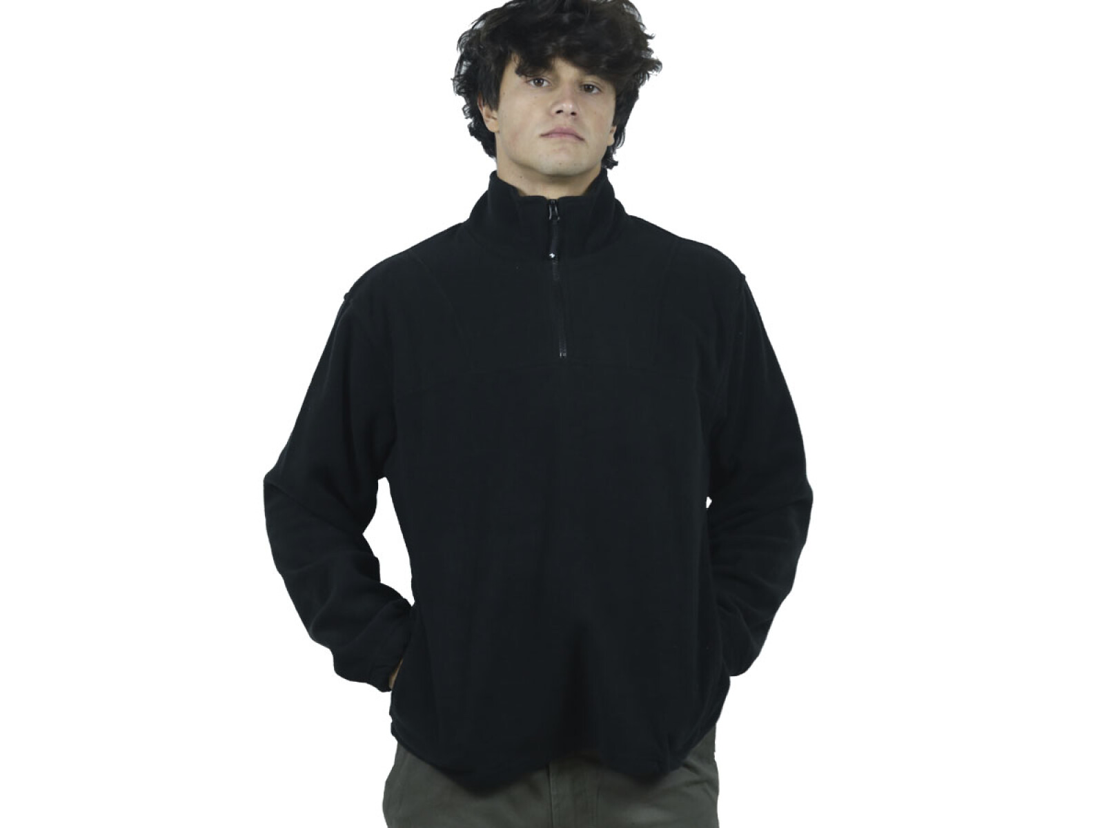 Buzo Micropolar Unisex - Negro 