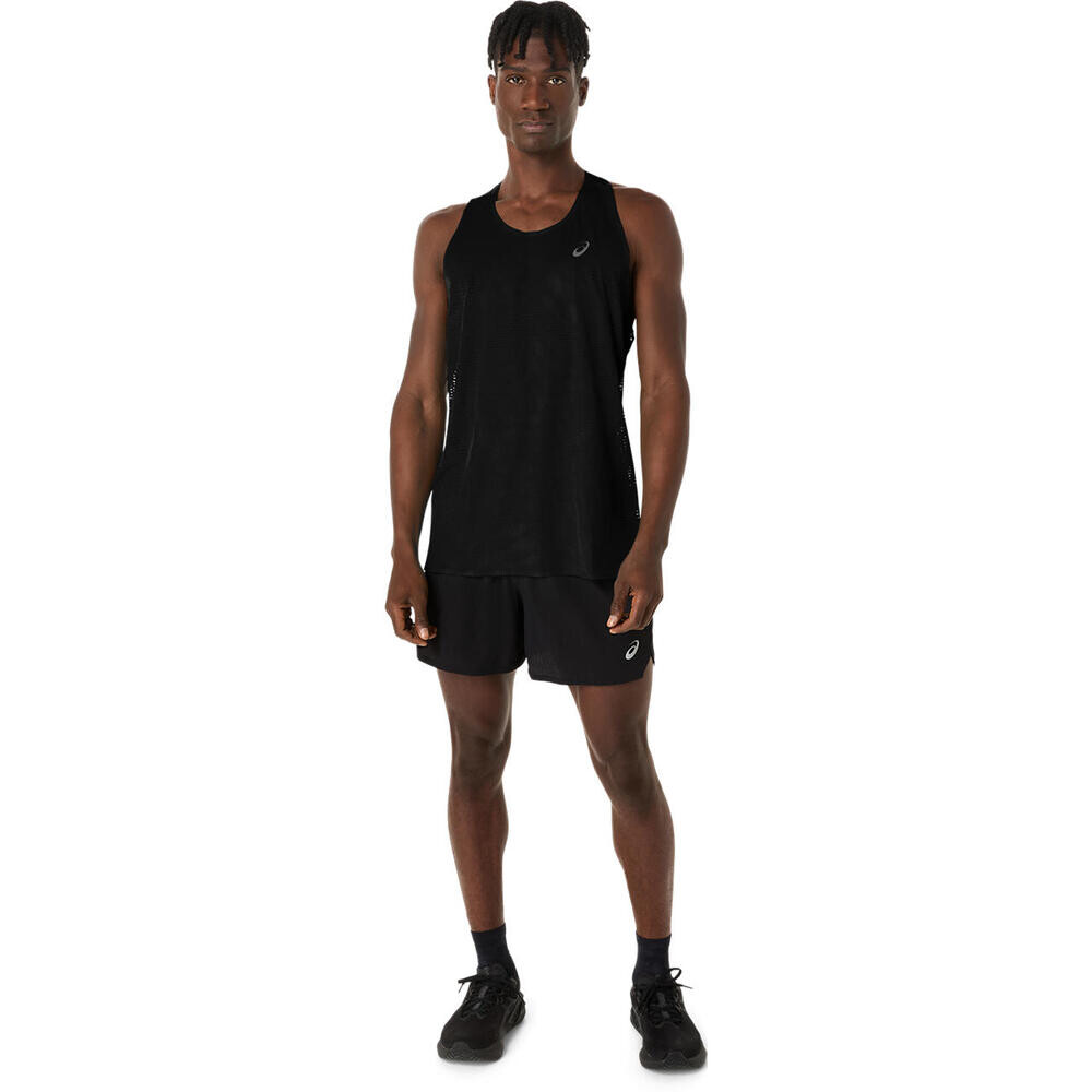 Bividi Running Metarun Singlet Hombre Performance Black