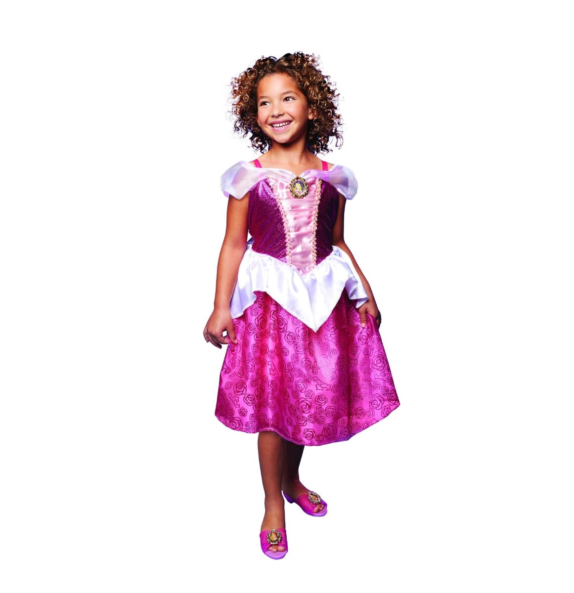 Disfraz Disney Princesa Aurora Talle 4-6 