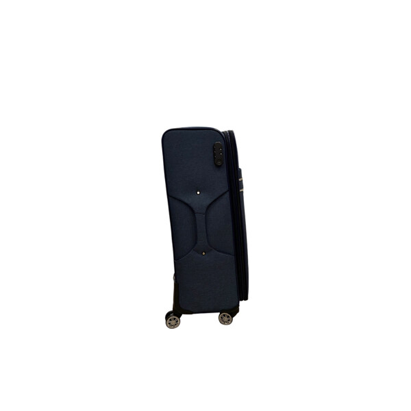 Juego Set Valijasx3 Azul con ribete blanco