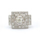 Anillo De Platino Y Brillantes Anillo De Platino Y Brillantes