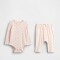 SUPER SOFT SNIT SET BARELY PINK