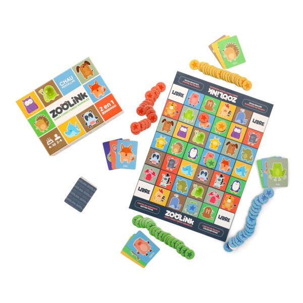 JUEGO DE MESA ZOOLINK CHAU PANTALLA JUEGO DE MESA ZOOLINK CHAU PANTALLA