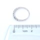 Anillo en oro 18k blanco , brillantes y esmeraldas Anillo en oro 18k blanco , brillantes y esmeraldas