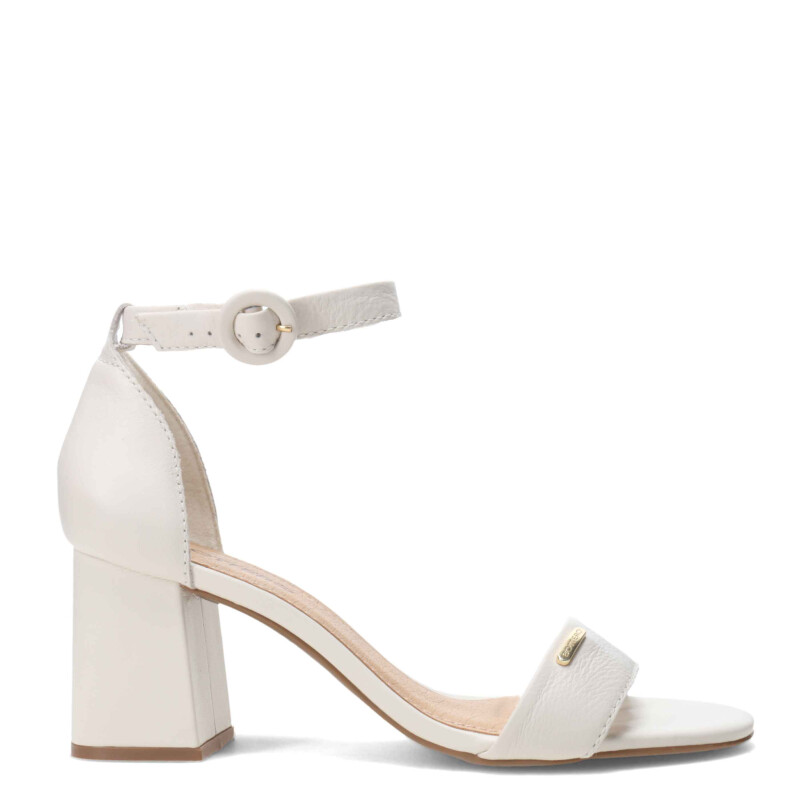 Sandalias de Mujer Bottero Alta con Pulsera Blanco