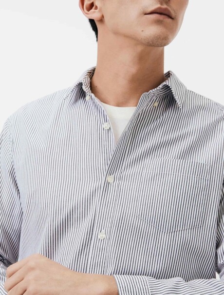 CAMISA MODELO SLIM A CUADRILLÉ MULTICOLOR