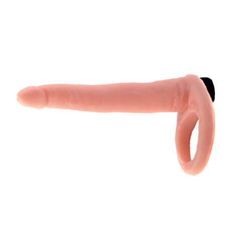 Anillo Hot Finger Largo Con Vibrador Piel