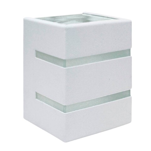 APLIQUE DE PARED VCP G9 2 ABERTURAS BLANCO APLIQUE DE PARED VCP G9 2 ABERTURAS BLANCO