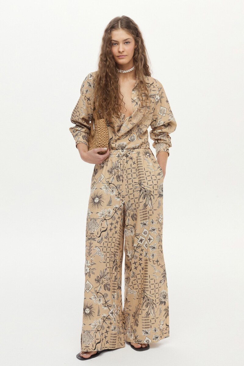 Pantalón Calista Camel