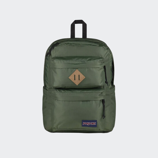 Mochila Jansport Double Break Curry Verde