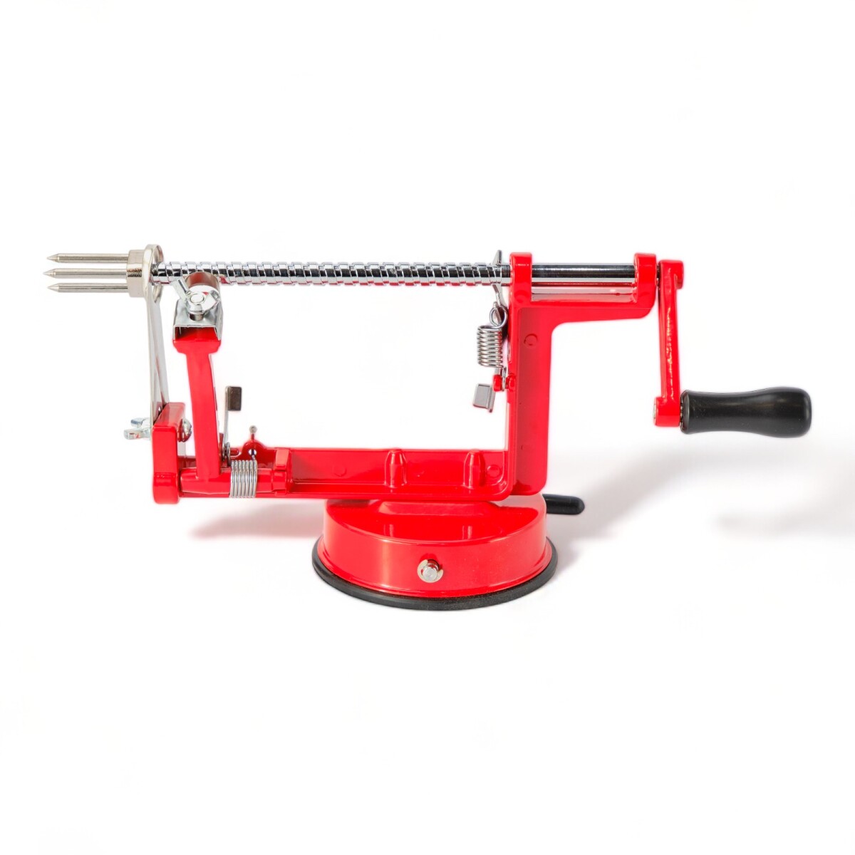 Pelador Manzana Papas Giratorio Manual Base Con Succion 
