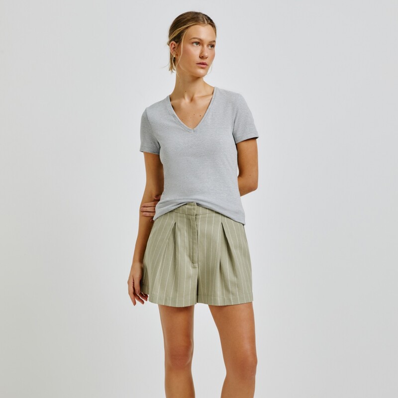 BLUSA MM FEM CINZA MESCLA
