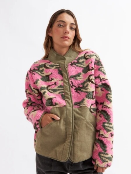 CAMPERA N.SAILS 20905 ABI ROSA VERDE