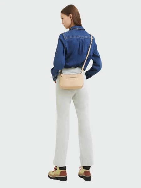 Longchamp -Cartera de cuero, Le pliage 3D Negro Opaco