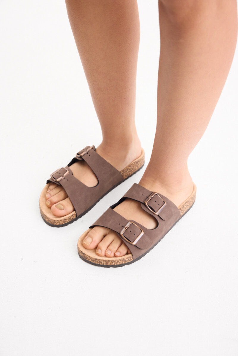 Sandalia Sienna - Marron 