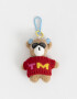 Llavero Peluche Llavero Y Charm De Osito #tm - Marron Camel