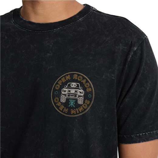 Remera Roark Open Roads - Negro Remera Roark Open Roads - Negro