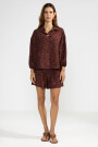 FLO SHIRT Marron