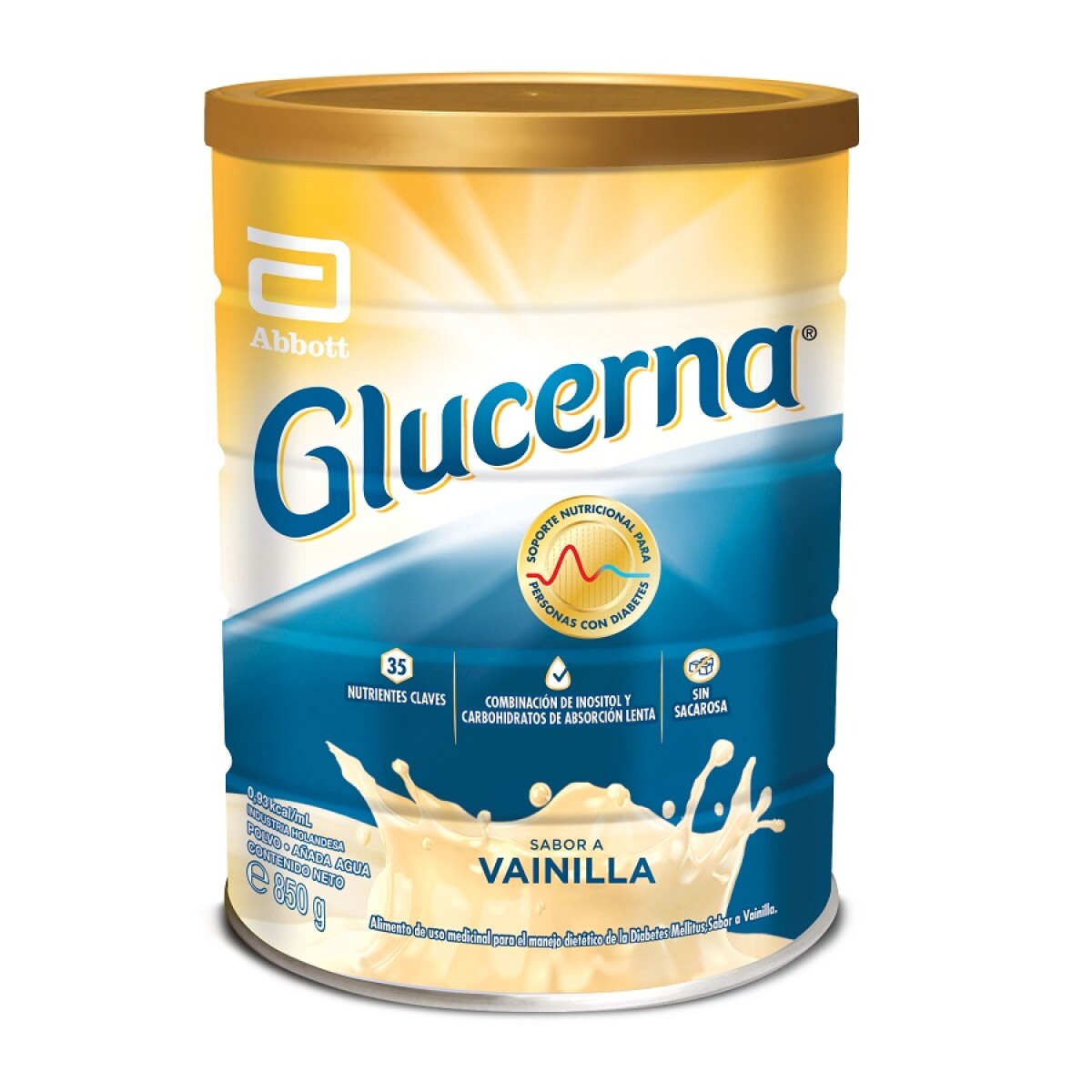 Glucerna Sabor Vainilla 850 Grs. 